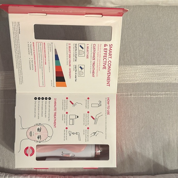 NWT..PMD Microdermabrasion Tool..
Condition: Never used, no box. Color: Pink. - Picture 2 of 6